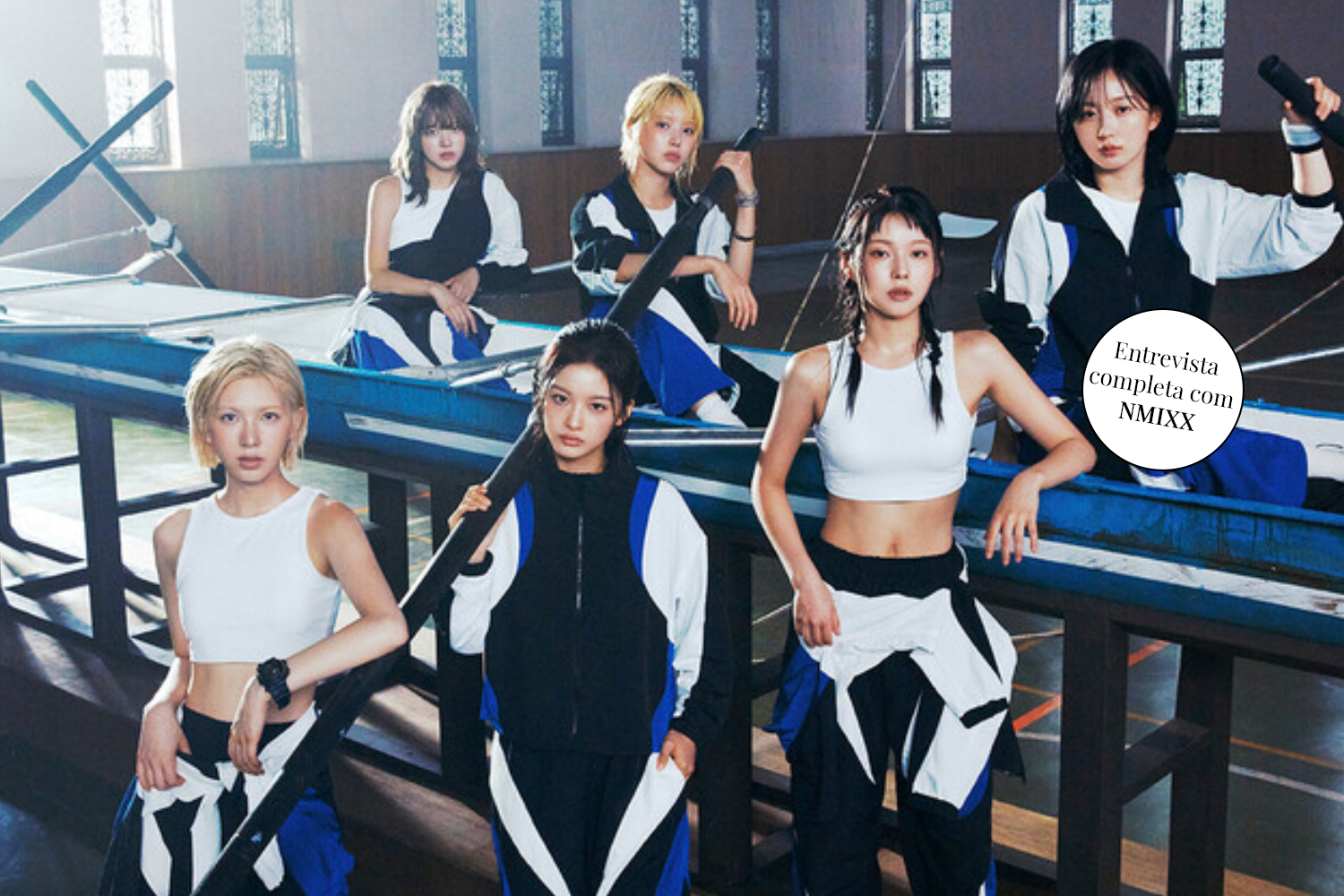 A mistura perfeita para agitar o Brasil — Entrevista NMIXX – HIT