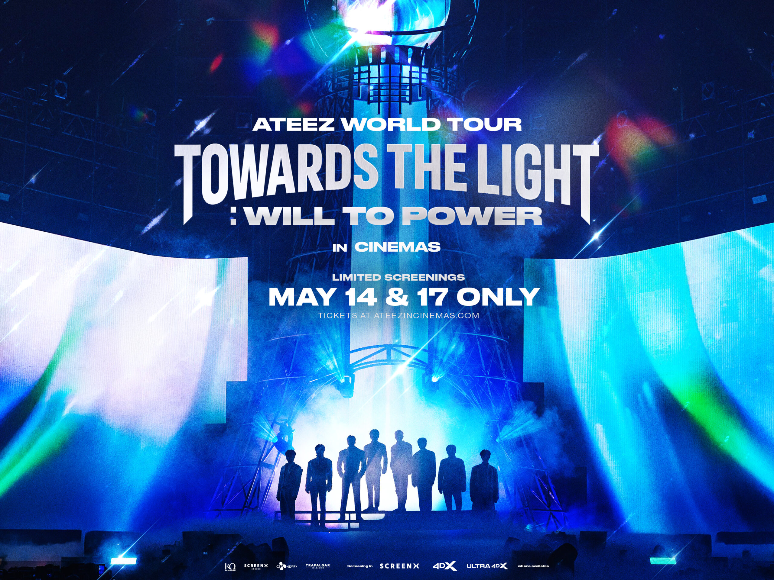 CJ 4DPLEX & TRAFALGAR RELEASING apresentam ATEEZ WORLD TOUR