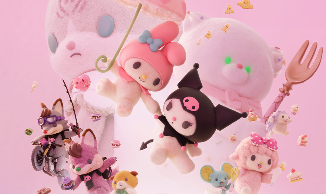Netflix lança série animada em stop-motion de My Melody e Kuromi