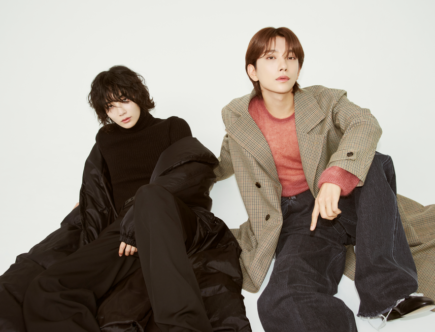 Jeonghan e joshua do SEVENTEEN para a ELLE Japan