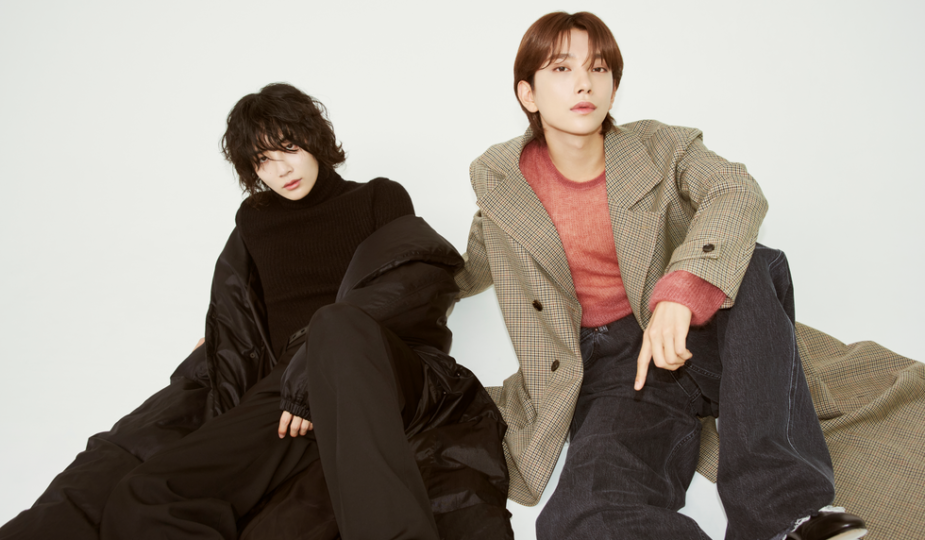 Jeonghan e joshua do SEVENTEEN para a ELLE Japan